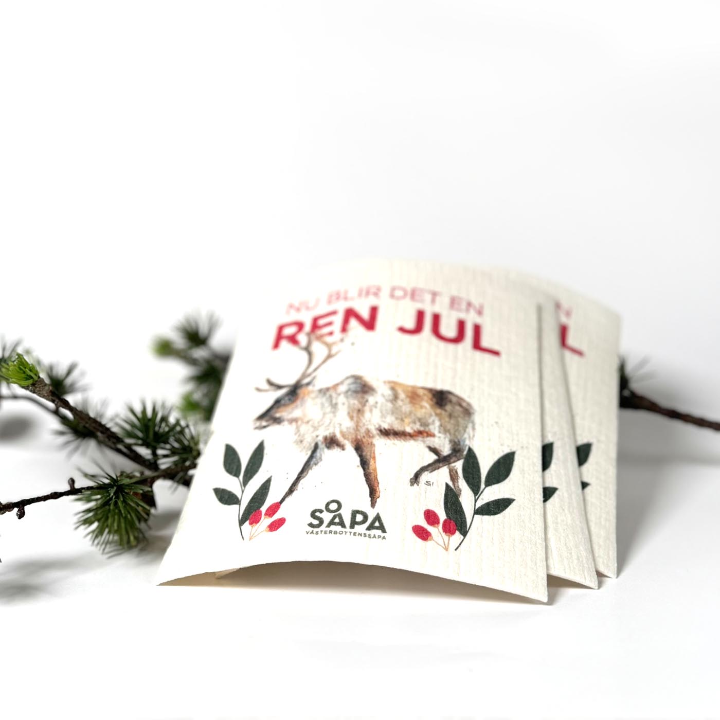 Jultrasor – hållbara, dekorativa och perfekta för julstädningen.