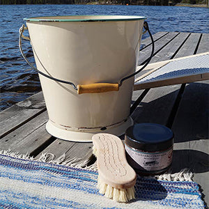 Att såpskura mattor