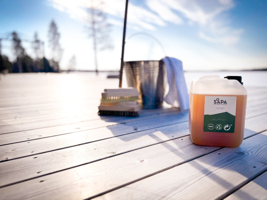 Behandla tryckimpregnerat trä med såpa