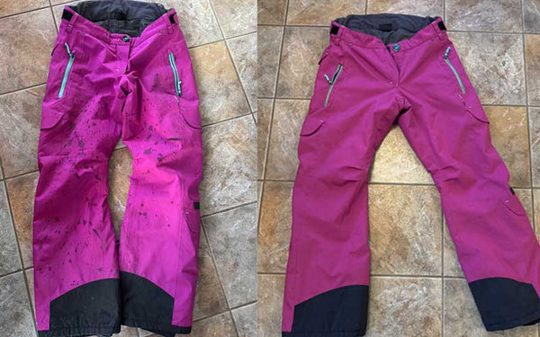 Så räddar du ytterplagget från fett och sot.