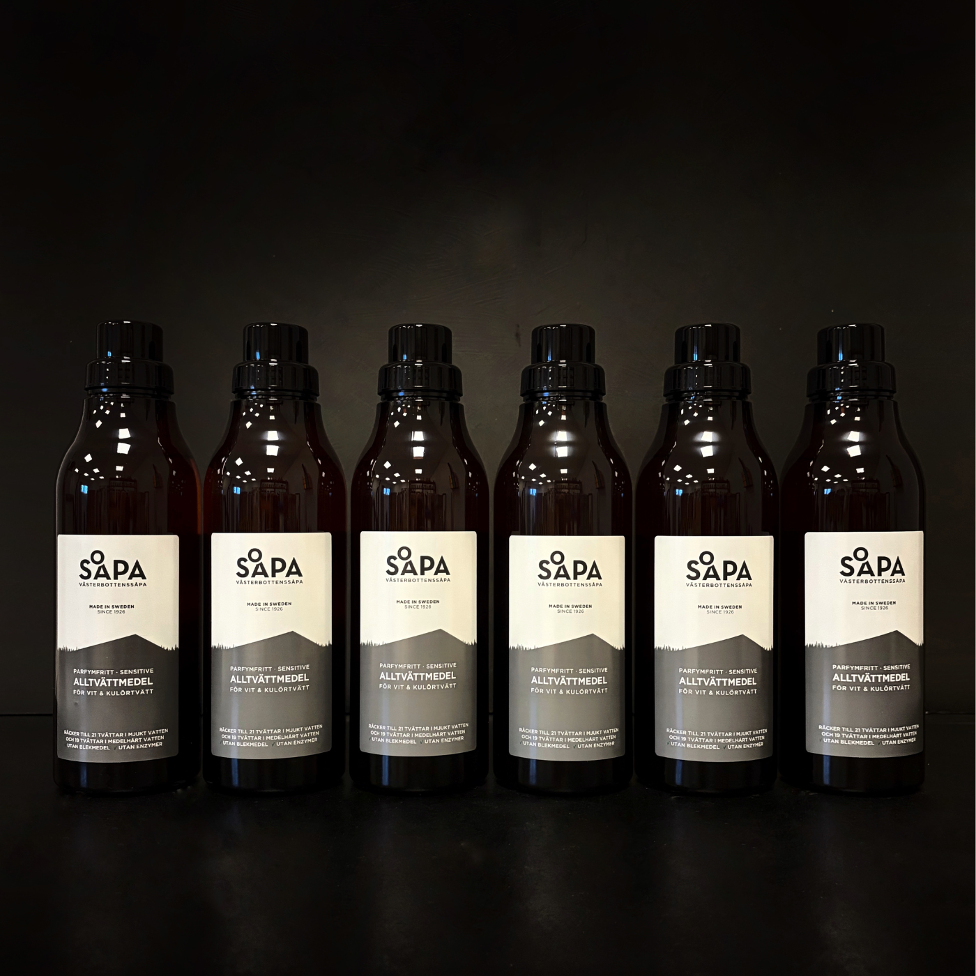 4-pack - All-purpose laundry detergent for white and colored laundry - Fragrance-free · Sensitive