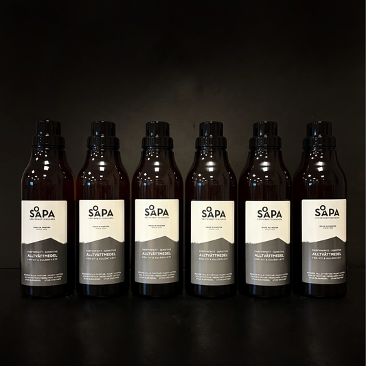 4-pack - All-purpose laundry detergent for white and colored laundry - Fragrance-free · Sensitive