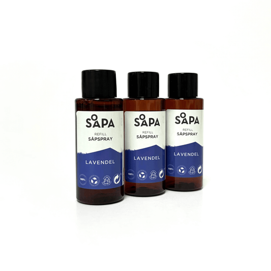 Refill Till Såpspray, Lavendel - 3 pack