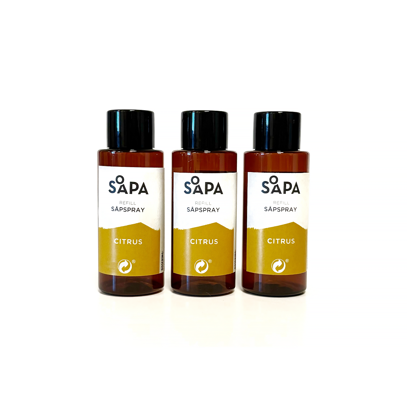 Refill Till Såpspray, Citrus - 3 pack