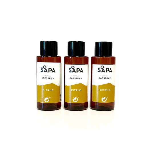 Refill Till Såpspray, Citrus - 3 pack