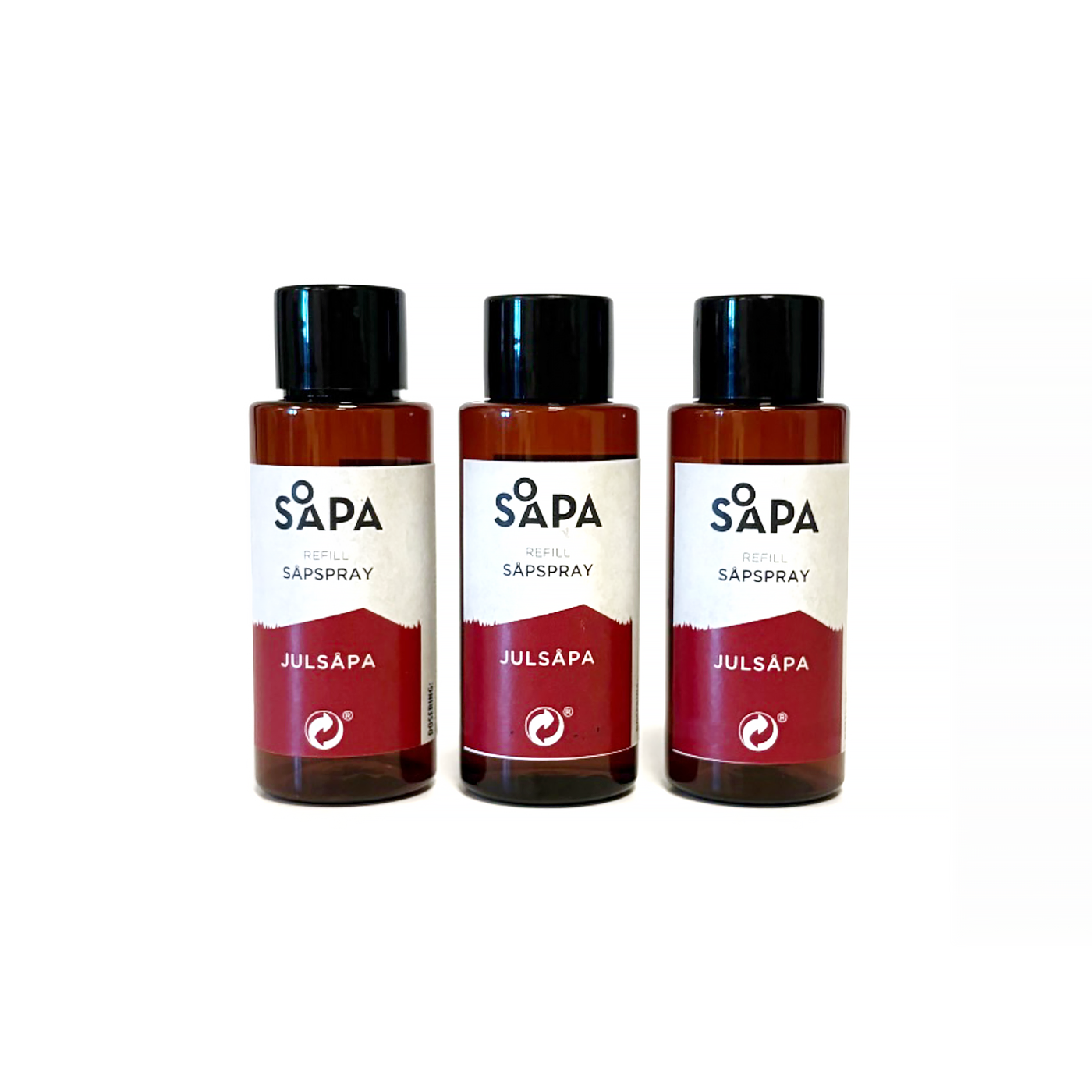 Refill Till Jul-Såpspray, Allrengöring 3-pack