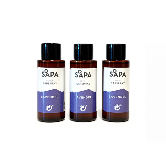 Refill Till Såpspray, Lavendel - 3 pack