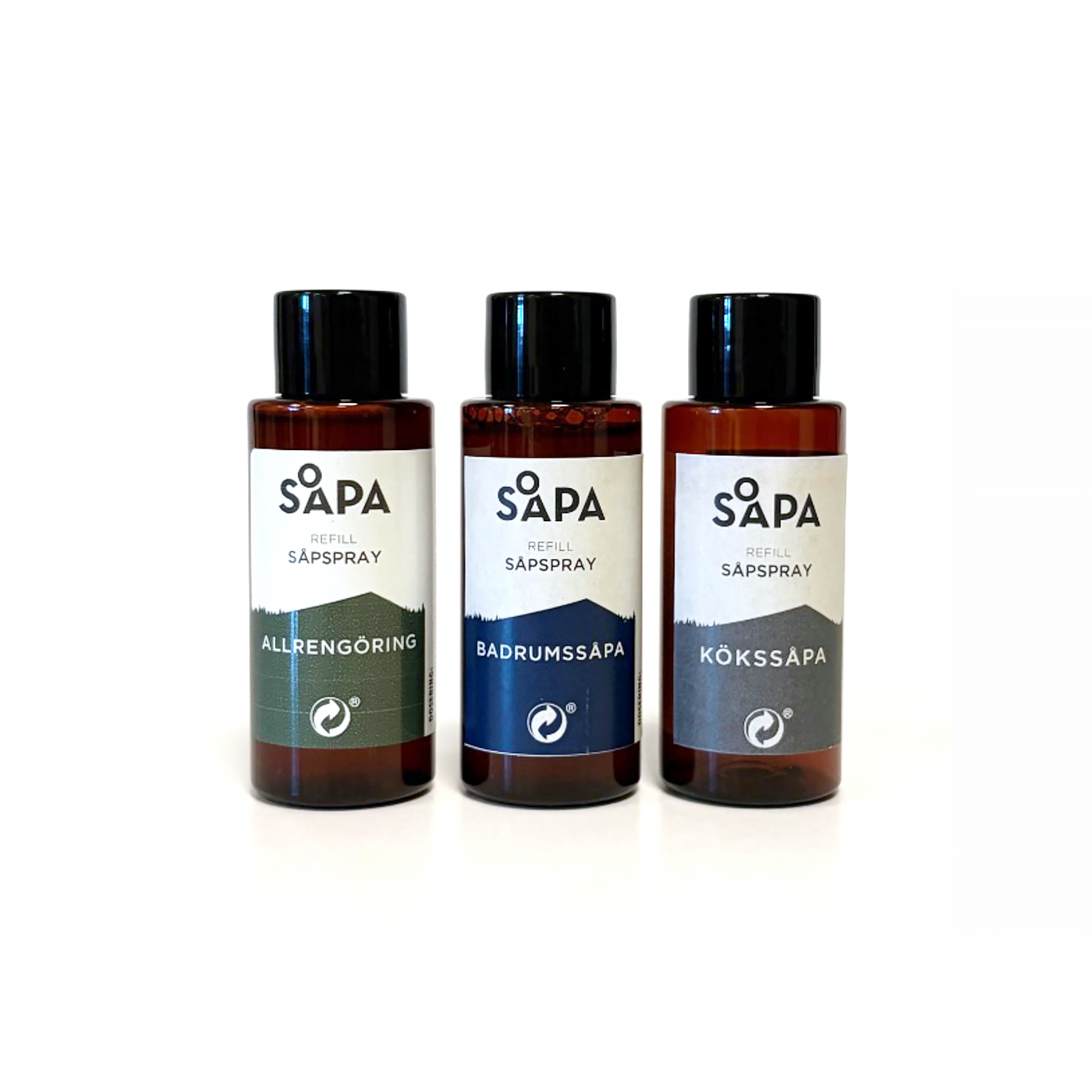 Refill Till Såpspray, 3-pack