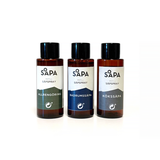 Refill Till Såpspray, 3-pack