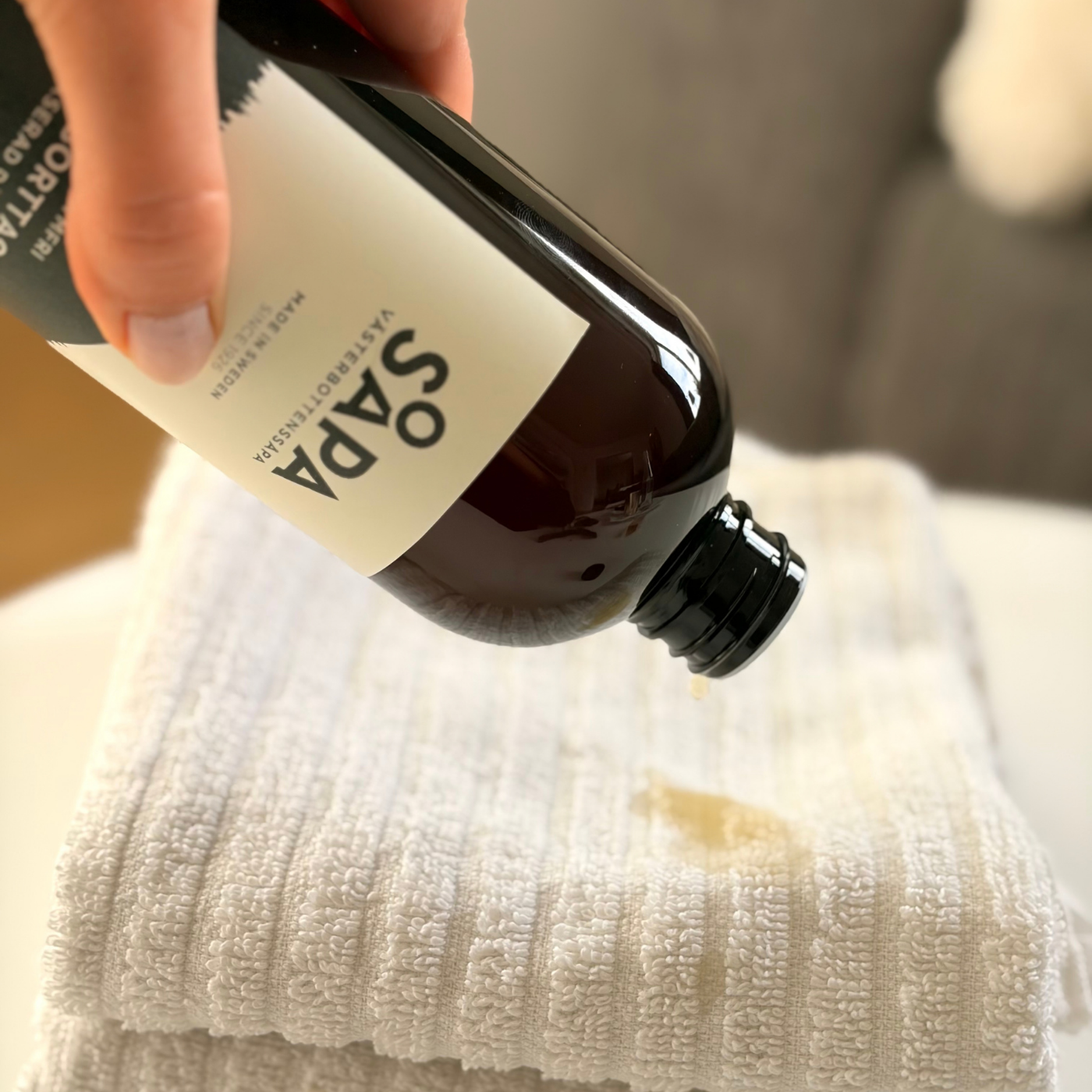 Fläckborttagare för fett och smuts, flaska 0,5 l - parfymfri