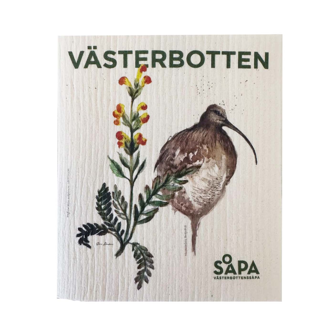 Västerbotten-trasa, designad av Sara Idenfors