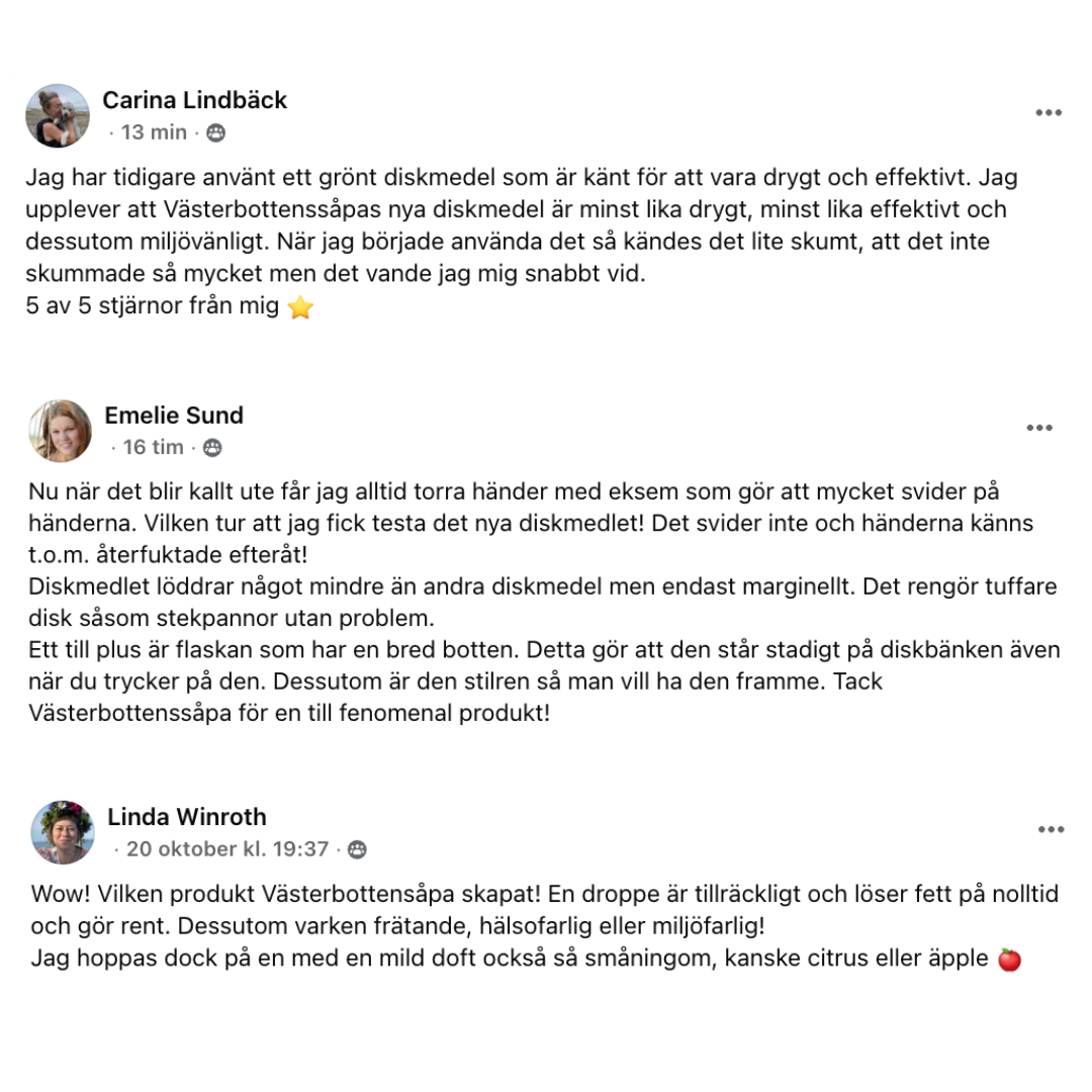 Diskmedel, 500 ml – Parfymfritt