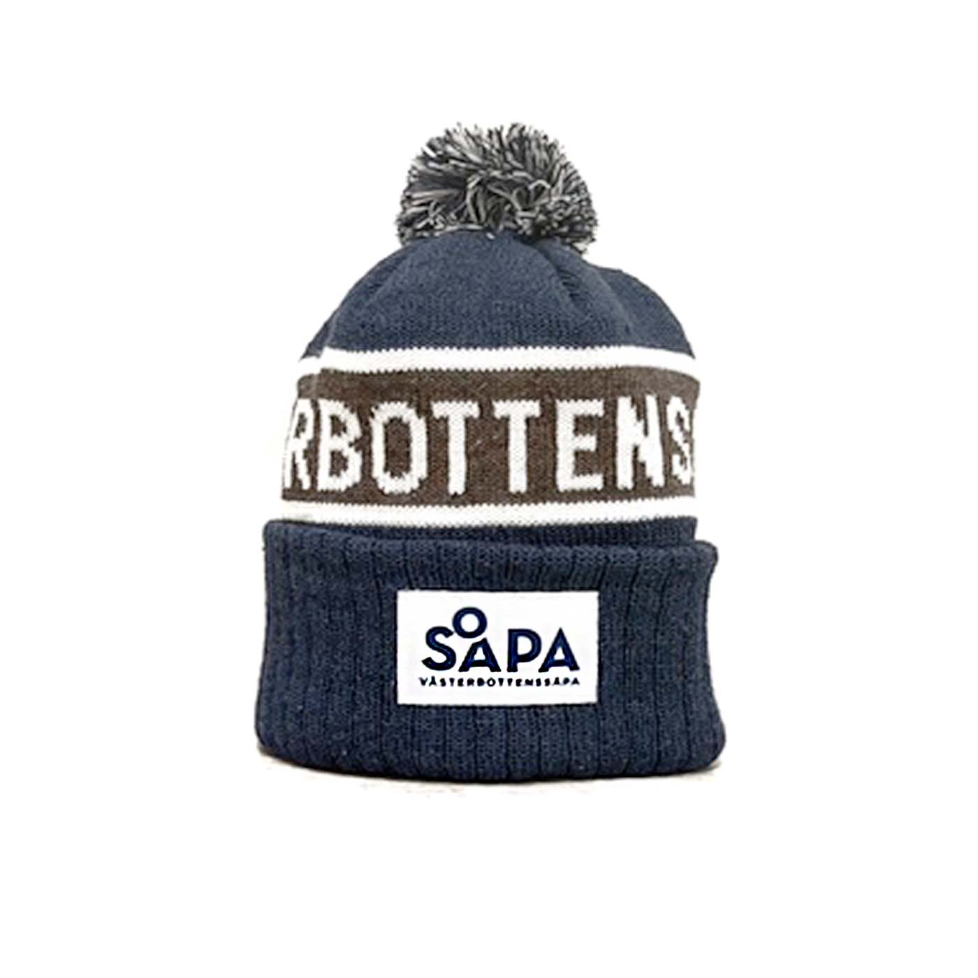 Mössa med toffs, toppluva Västerbottenssåpa