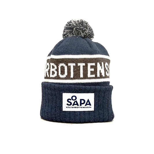 Mössa med toffs, toppluva Västerbottenssåpa