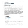 En bild som visar positiva recensioner som kunderna har lämnat på hemsidan om fönsterputs refillen. 