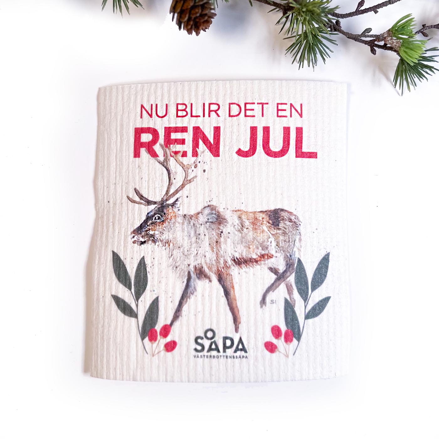 Hållbar och dekorativ jultrasa – både praktisk och fin i köket.