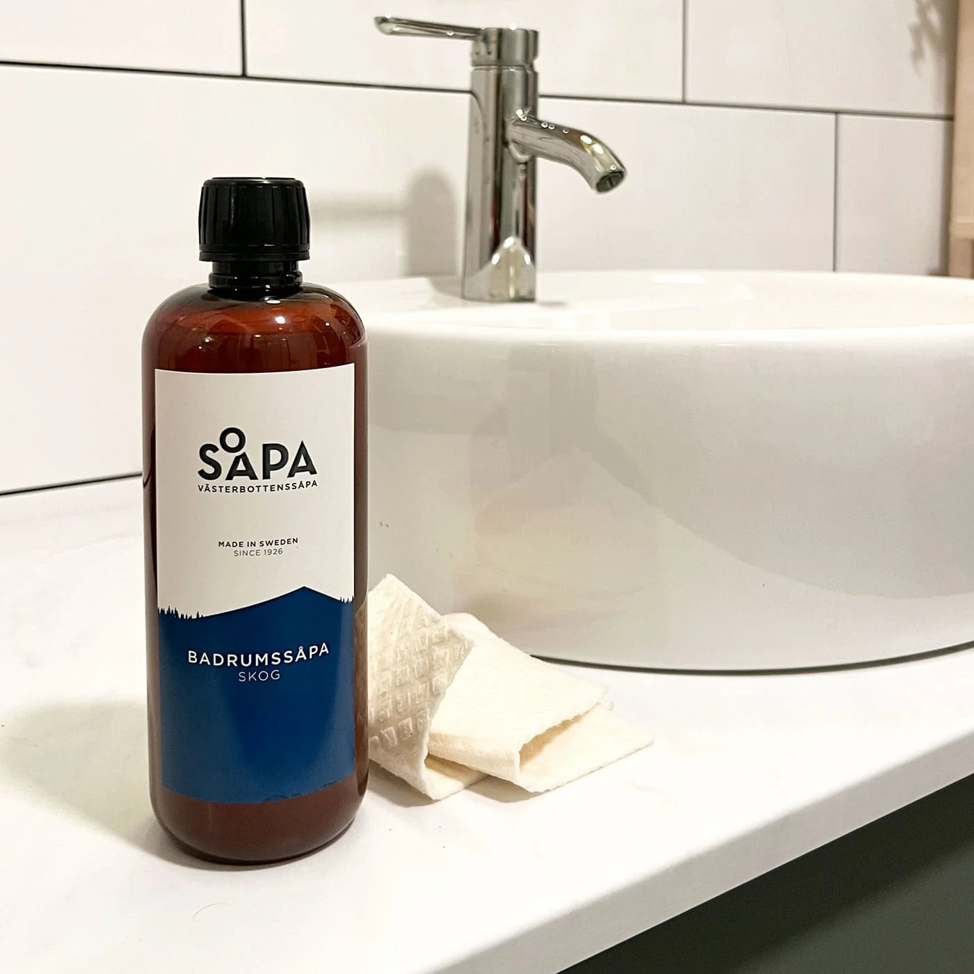 Badrumssåpa Skogsdoft, Flaska 0,5 l