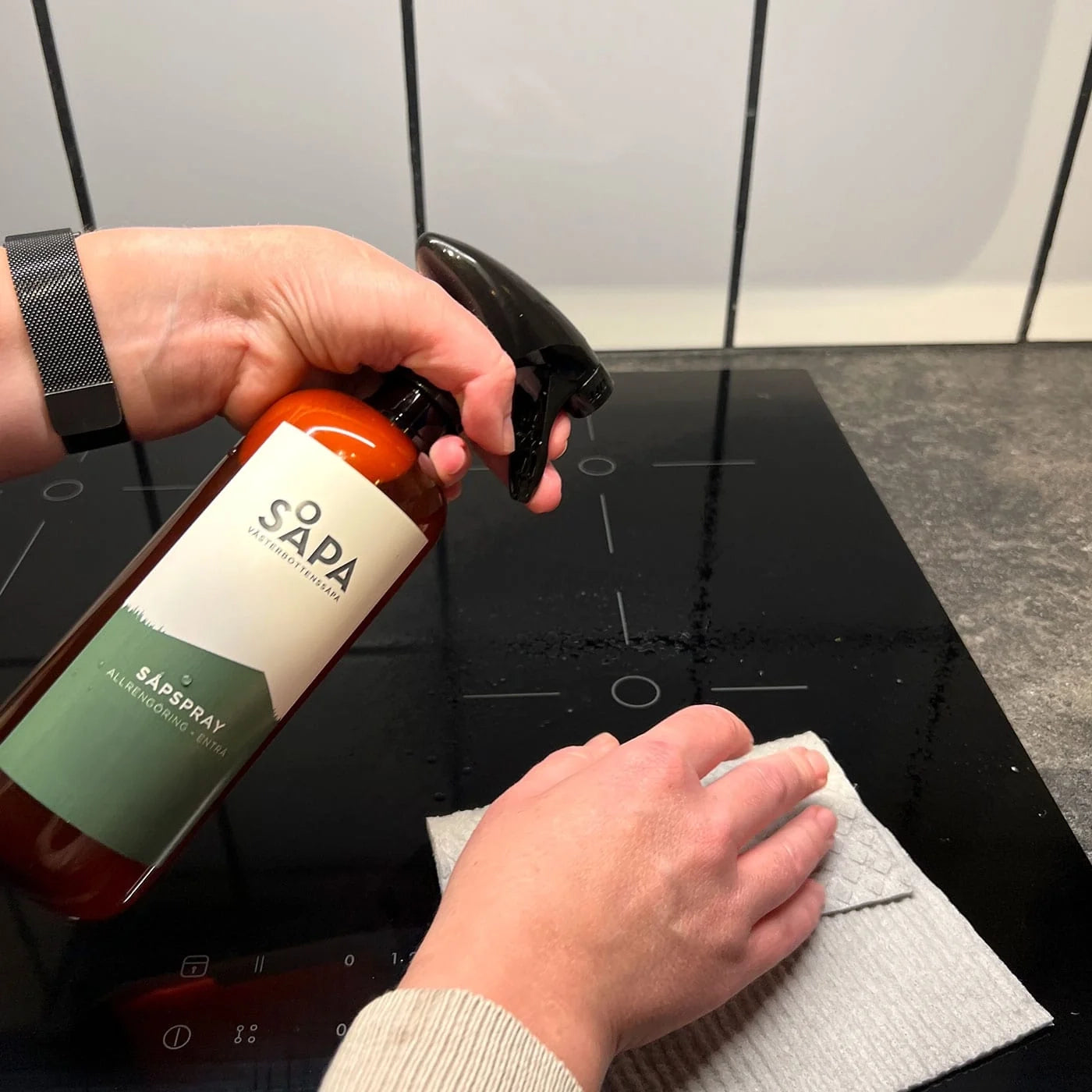 Såpspray Allrengöring x2, Enträdoft